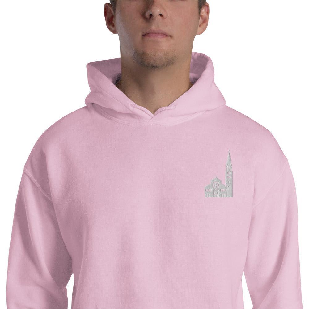 Felpa Ricamata Unisex – Morbida con Cappuccio e Tasca Frontale – Stile Streetwear – Ghirlandina Modena