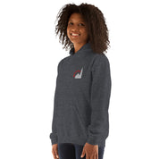Felpa Ricamata Unisex – Morbida con Cappuccio e Tasca Frontale – Stile Streetwear – Ghirlandina Modna
