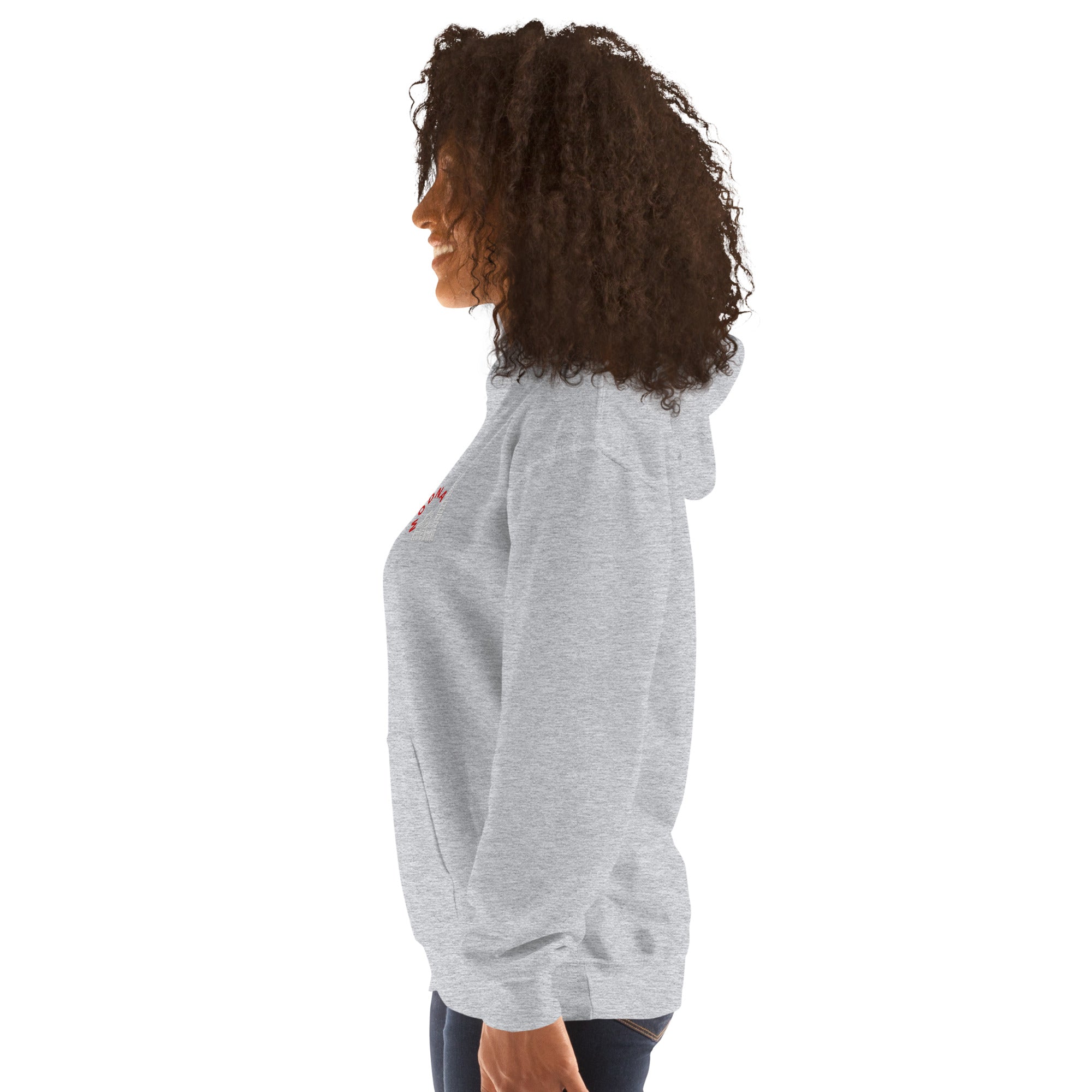 Felpa Ricamata Unisex – Morbida con Cappuccio e Tasca Frontale – Stile Streetwear – Ghirlandina Modna