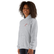 Felpa Ricamata Unisex – Morbida con Cappuccio e Tasca Frontale – Stile Streetwear – Ghirlandina Modna