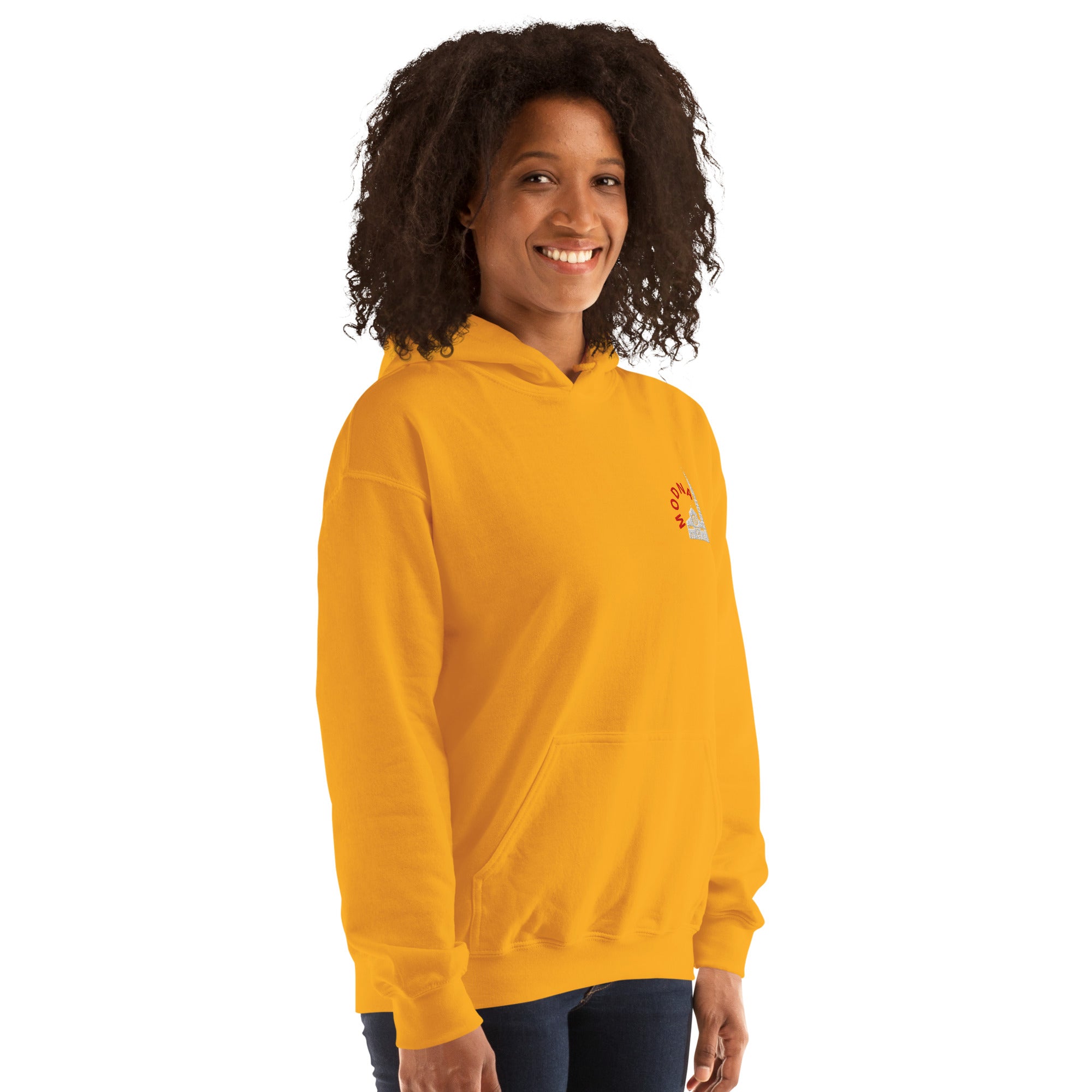 Felpa Ricamata Unisex – Morbida con Cappuccio e Tasca Frontale – Stile Streetwear – Ghirlandina Modna