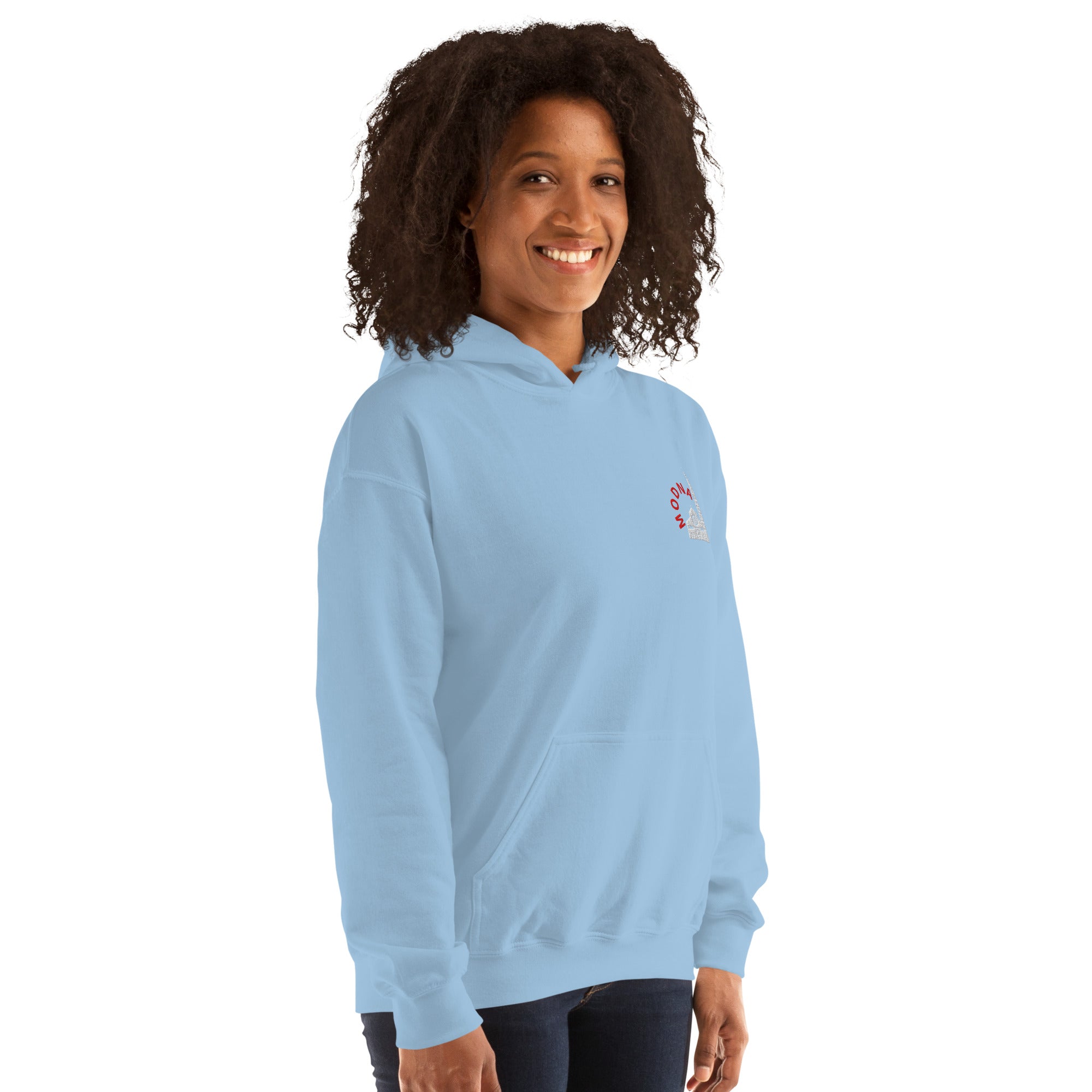 Felpa Ricamata Unisex – Morbida con Cappuccio e Tasca Frontale – Stile Streetwear – Ghirlandina Modna