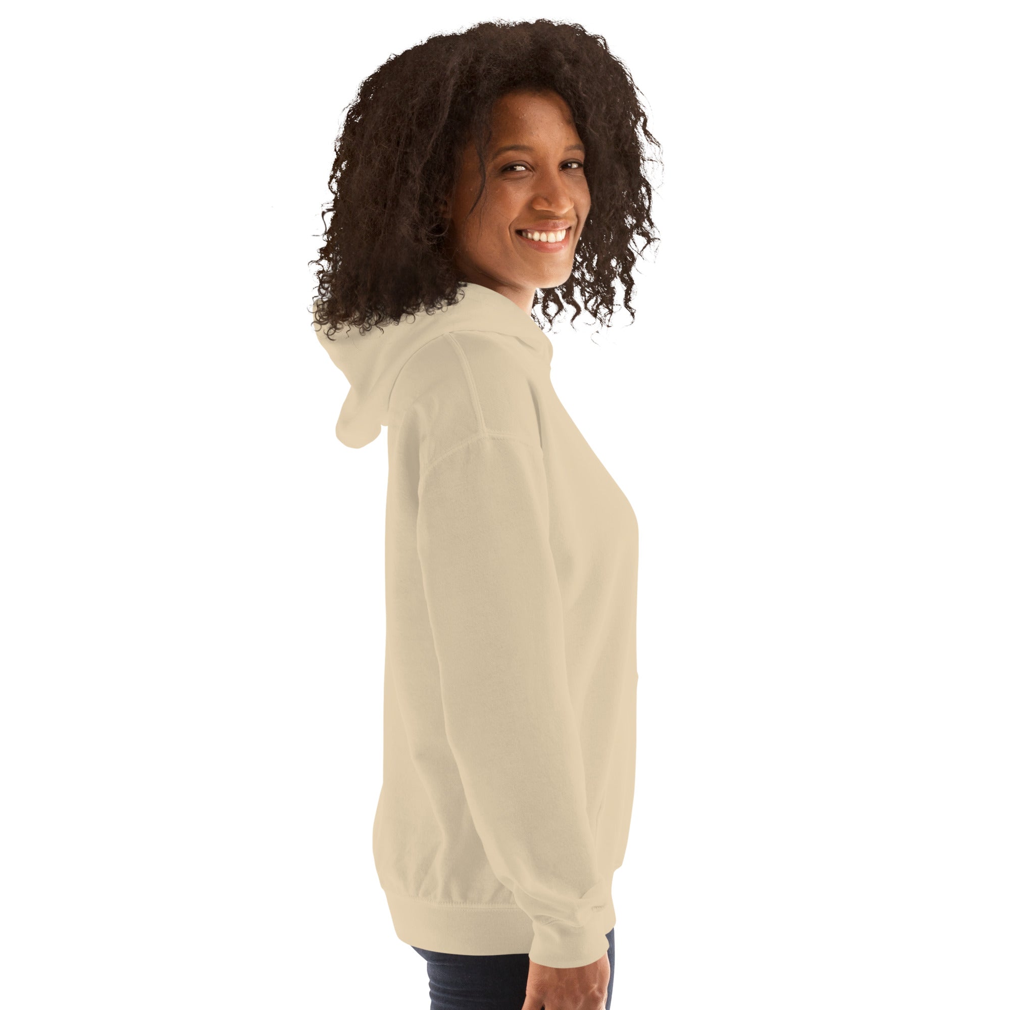 Felpa Ricamata Unisex – Morbida con Cappuccio e Tasca Frontale – Stile Streetwear – Ghirlandina Modna