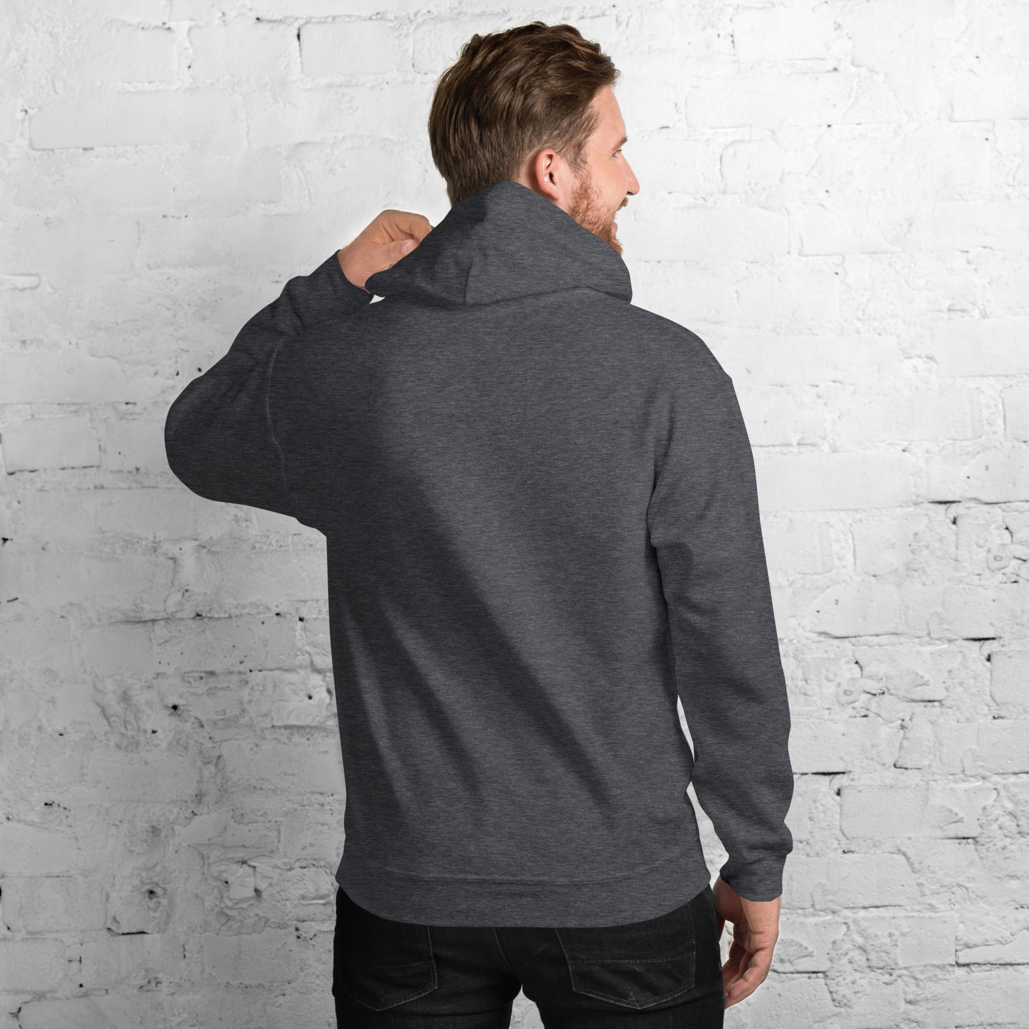 Felpa Ricamata Unisex – Morbida con Cappuccio e Tasca Frontale – Stile Streetwear – Modna
