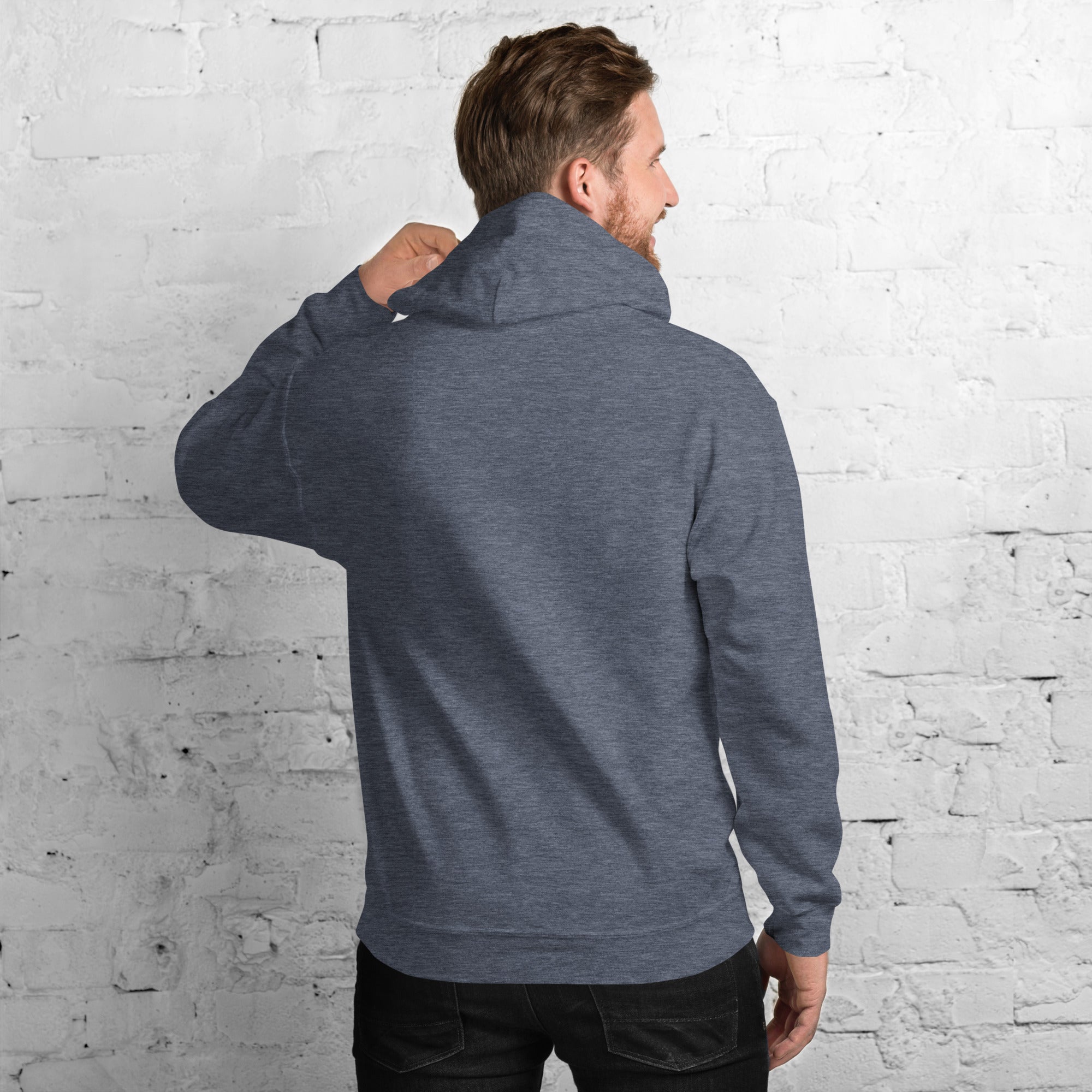 Felpa Ricamata Unisex – Morbida con Cappuccio e Tasca Frontale – Stile Streetwear – Modna