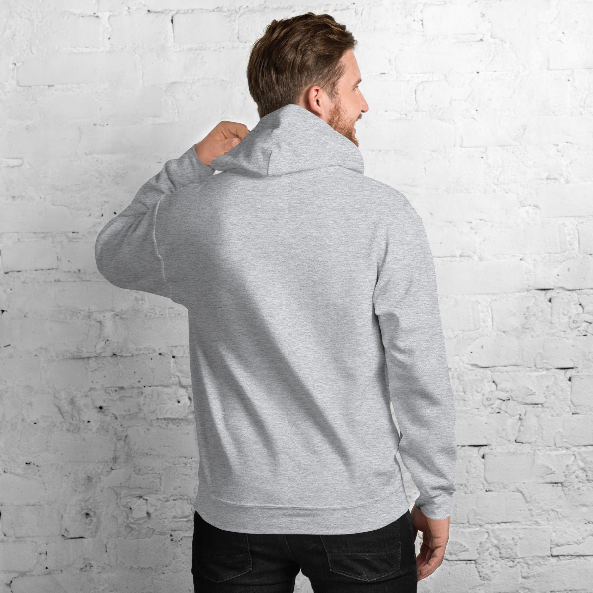 Felpa Ricamata Unisex – Morbida con Cappuccio e Tasca Frontale – Stile Streetwear – Modna