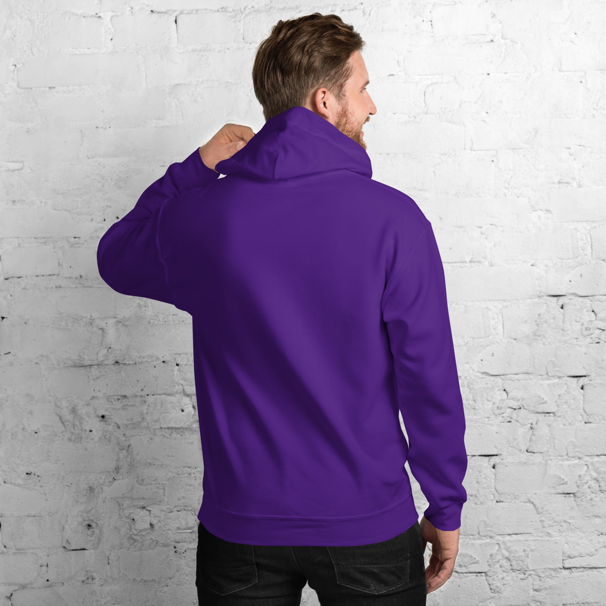 Felpa Ricamata Unisex – Morbida con Cappuccio e Tasca Frontale – Stile Streetwear – Modna