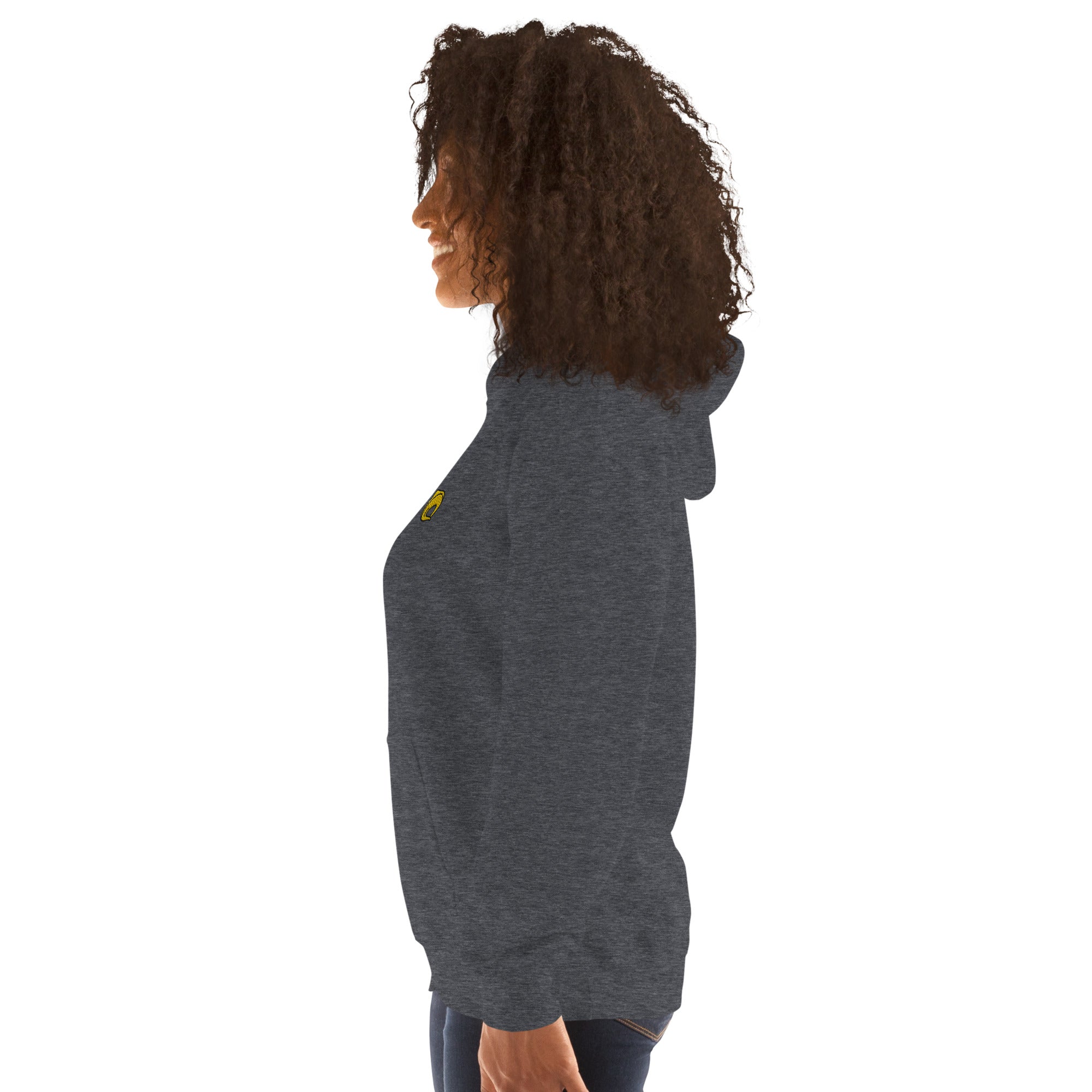 Felpa Ricamata Unisex – Morbida con Cappuccio e Tasca Frontale – Stile Streetwear – Turtléin
