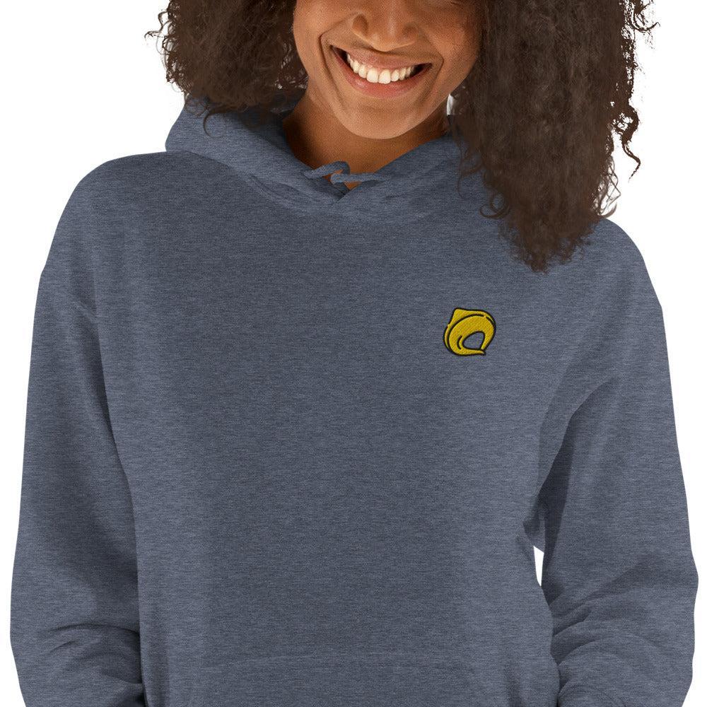 Felpa Ricamata Unisex – Morbida con Cappuccio e Tasca Frontale – Stile Streetwear – Turtléin
