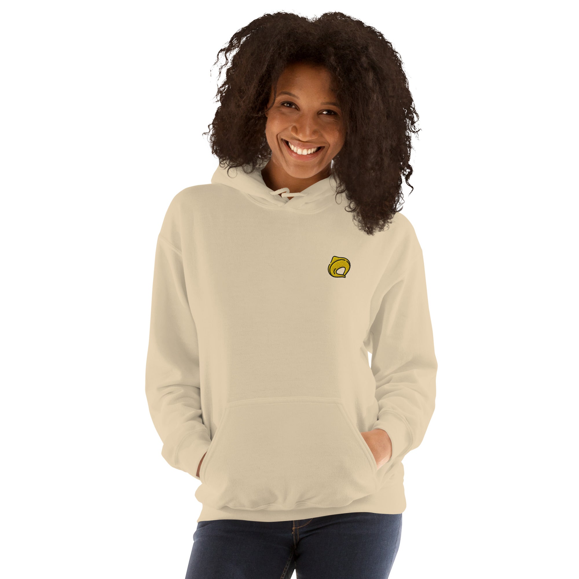 Felpa Ricamata Unisex – Morbida con Cappuccio e Tasca Frontale – Stile Streetwear – Turtléin