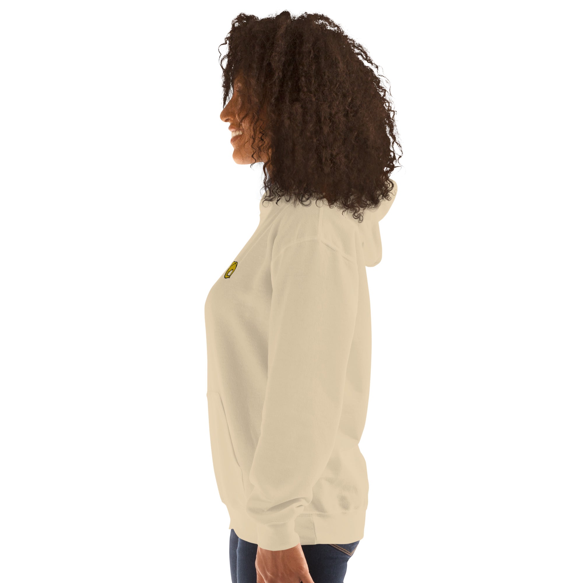 Felpa Ricamata Unisex – Morbida con Cappuccio e Tasca Frontale – Stile Streetwear – Turtléin