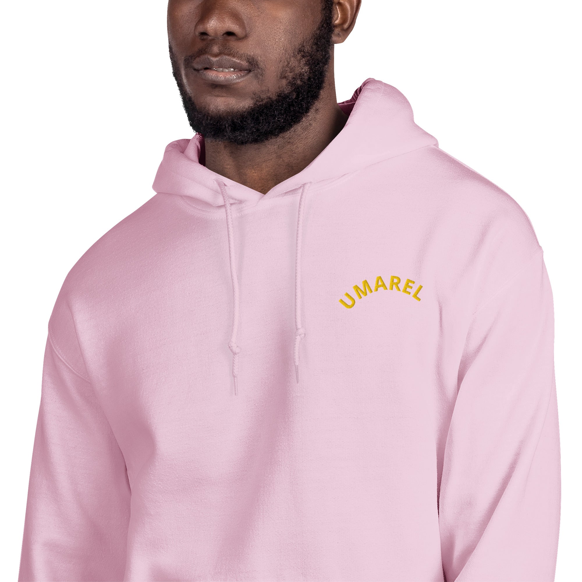 Felpa Ricamata Unisex – Morbida con Cappuccio e Tasca Frontale – Stile Streetwear – Umarel