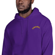 Felpa Ricamata Unisex – Morbida con Cappuccio e Tasca Frontale – Stile Streetwear – Umarel