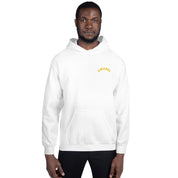 Felpa Ricamata Unisex – Morbida con Cappuccio e Tasca Frontale – Stile Streetwear – Umarel