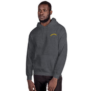 Felpa Ricamata Unisex – Morbida con Cappuccio e Tasca Frontale – Stile Streetwear – Umarel