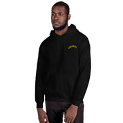 Felpa Ricamata Unisex – Morbida con Cappuccio e Tasca Frontale – Stile Streetwear – Umarel