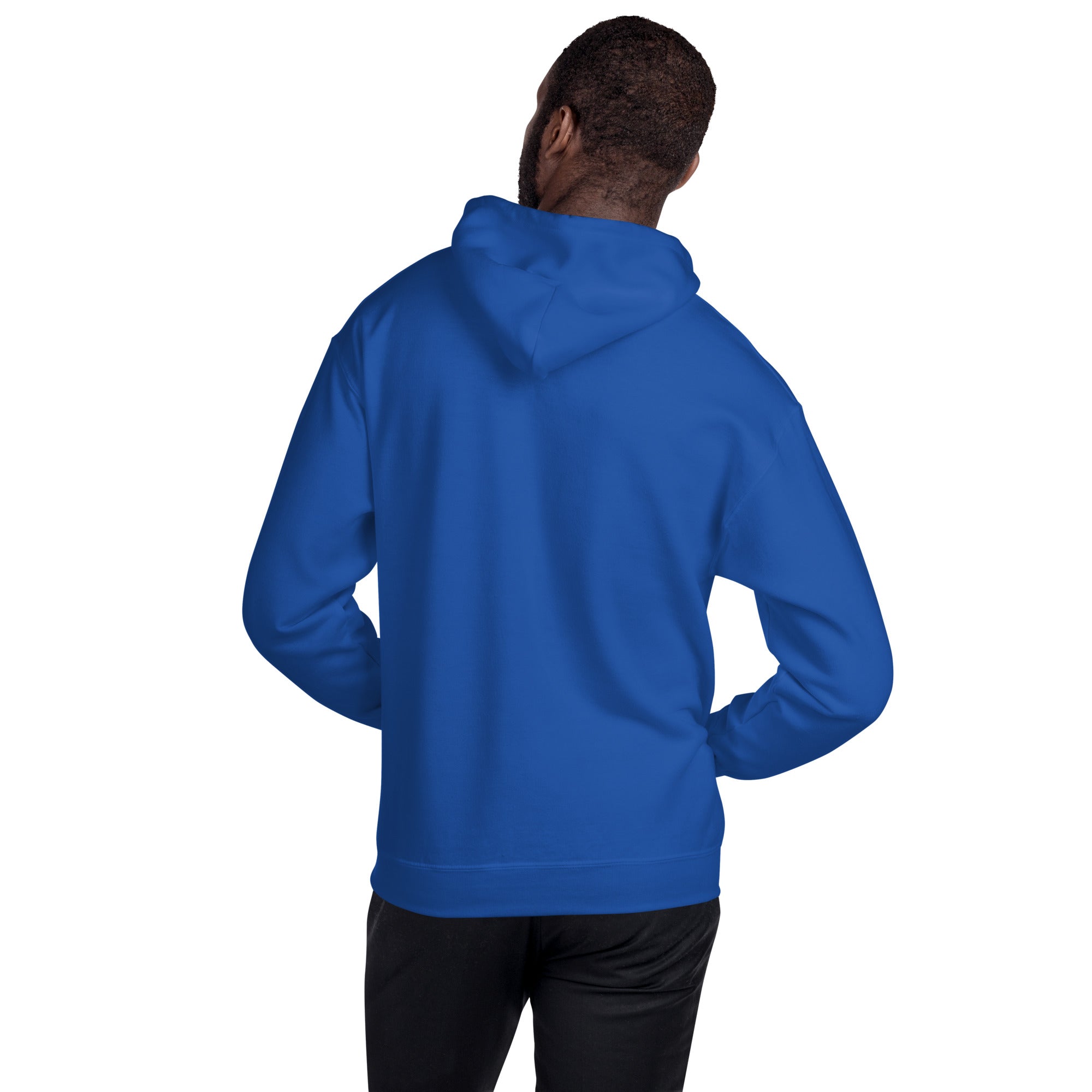 Felpa Ricamata Unisex – Morbida con Cappuccio e Tasca Frontale – Stile Streetwear – Umarel
