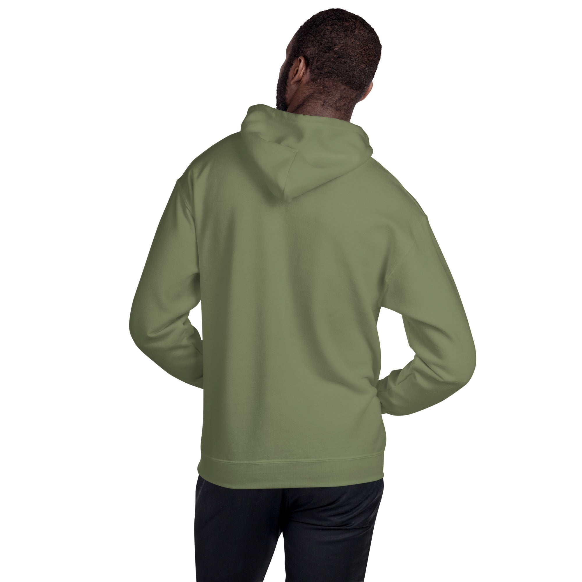 Felpa Ricamata Unisex – Morbida con Cappuccio e Tasca Frontale – Stile Streetwear – Umarel