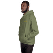 Felpa Ricamata Unisex – Morbida con Cappuccio e Tasca Frontale – Stile Streetwear – Umarel