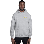 Felpa Ricamata Unisex – Morbida con Cappuccio e Tasca Frontale – Stile Streetwear – Umarel