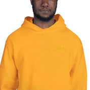 Felpa Ricamata Unisex – Morbida con Cappuccio e Tasca Frontale – Stile Streetwear – Umarel