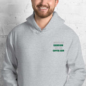 Felpa Ricamata Unisex – Morbida con Cappuccio e Tasca Frontale – Stile Streetwear – Works For Cashflow No Capital Gain White