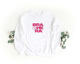 Embroidered Unisex Crewneck Sweatshirt – Soft and Comfortable – Braghera Design