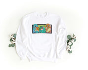 Felpa Ricamata Unisex a Girocollo – Morbida e Confortevole – Design Bulbasaur Charmander Squirtle-Biiply