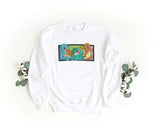 Sudadera Bordada Unisex con Cuello Redondo – Suave y Cómoda – Diseño Bulbasaur Charmander Squirtle