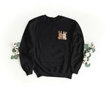 Sudadera Bordada Unisex con Cuello Redondo – Suave y Cómoda – Diseño Conejitos Enamorados