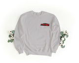Sudadera Bordada Unisex con Cuello Redondo – Suave y Cómoda – Diseño Ferrari