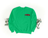 Sudadera Bordada Unisex con Cuello Redondo – Suave y Cómoda – Diseño Ferrari
