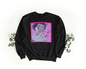 Felpa Ricamata Unisex a Girocollo – Morbida e Confortevole – Design Hisoka-Biiply