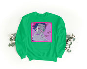 Felpa Ricamata Unisex a Girocollo – Morbida e Confortevole – Design Hisoka-Biiply