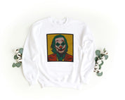 Felpa Ricamata Unisex a Girocollo – Morbida e Confortevole – Design Joker-Biiply
