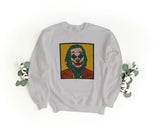 Sudadera bordada unisex de cuello redondo – Suave y cómoda – Diseño Joker
