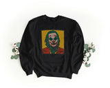 Sudadera bordada unisex de cuello redondo – Suave y cómoda – Diseño Joker