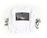 Unisex Crewneck Embroidered Sweatshirt – Soft and Comfortable – Kakashi Eyes Design