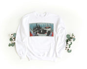 Felpa Ricamata Unisex a Girocollo – Morbida e Confortevole – Design Ken Kaneki Tokio Ghoul-Biiply