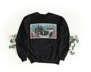 Felpa Ricamata Unisex a Girocollo – Morbida e Confortevole – Design Ken Kaneki Tokio Ghoul-Biiply