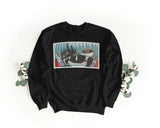 Sudadera Bordada Unisex con Cuello Redondo – Suave y Cómoda – Diseño Ken Kaneki Tokio Ghoul