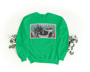 Felpa Ricamata Unisex a Girocollo – Morbida e Confortevole – Design Ken Kaneki Tokio Ghoul-Biiply