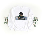 Felpa Ricamata Unisex a Girocollo – Morbida e Confortevole – Design Levi attack of titans-Biiply