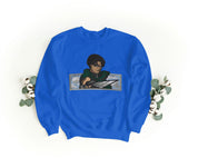 Felpa Ricamata Unisex a Girocollo – Morbida e Confortevole – Design Levi attack of titans-Biiply