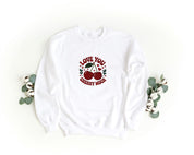 Felpa Ricamata Unisex a Girocollo – Morbida e Confortevole – Design Love You Cherry Much-Biiply