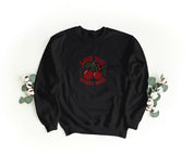 Felpa Ricamata Unisex a Girocollo – Morbida e Confortevole – Design Love You Cherry Much-Biiply