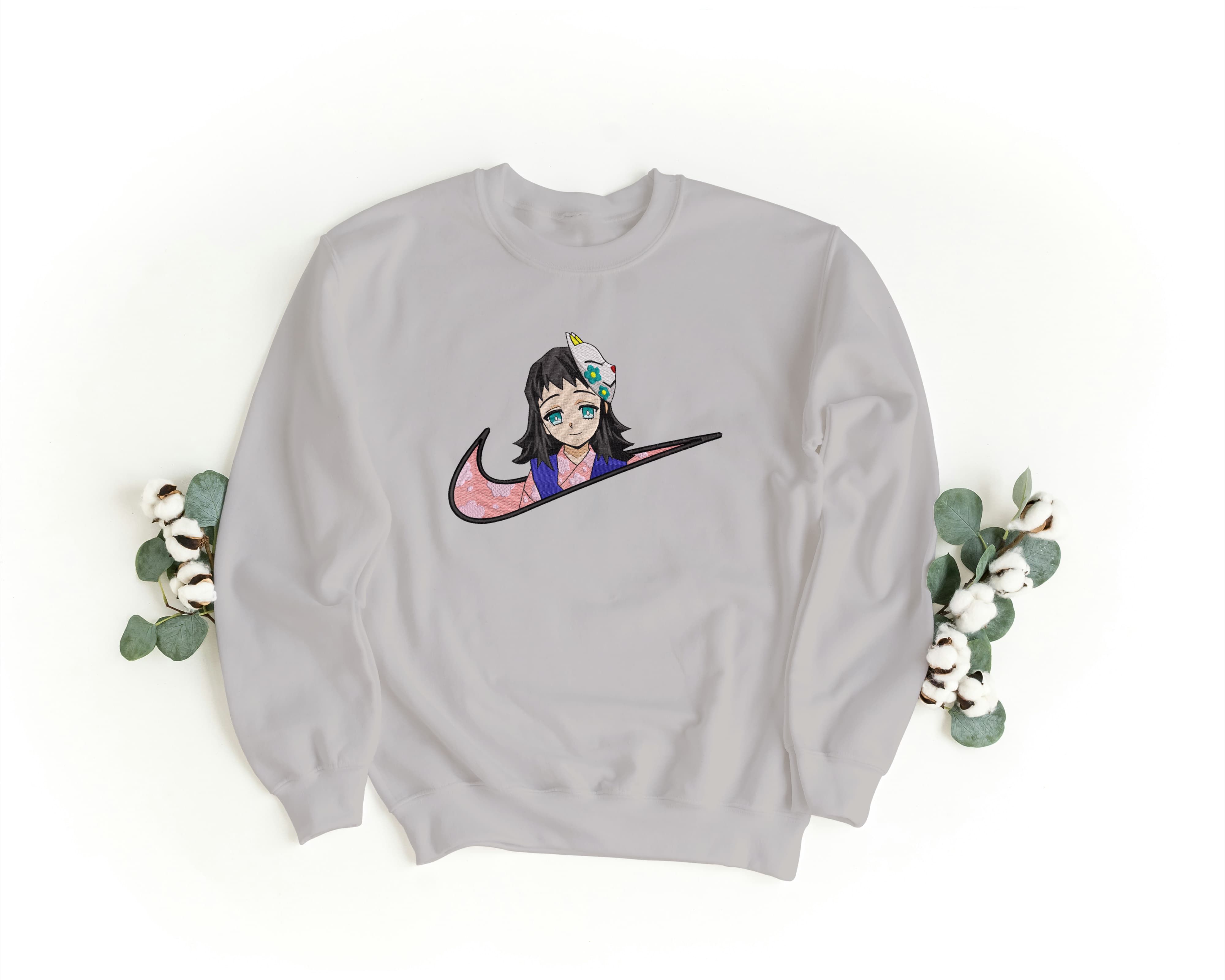 Felpa Ricamata Unisex a Girocollo – Morbida e Confortevole – Design Makomo-Biiply