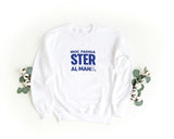 Unisex Embroidered Crewneck Sweatshirt – Soft and Comfortable – Moc Fadiga Ster al Mand Design