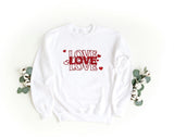 Unisex Crewneck Embroidered Sweatshirt – Soft and Comfortable – Multi-Screen Love Design