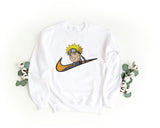Sudadera Bordada Unisex con Cuello Redondo – Suave y Cómoda – Diseño Naruto